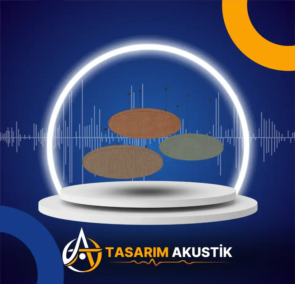 Kumaş kaplı akustik panel kart görseli